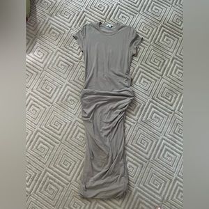 James Perse Dresses | James Perse Cap Sleeve Gathered T-Shirt Midi Dress via